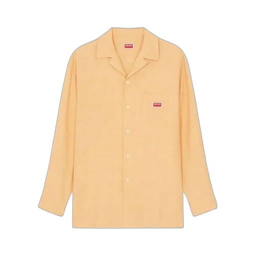 Oversized Long Sleeve Hawaiian Shirt
