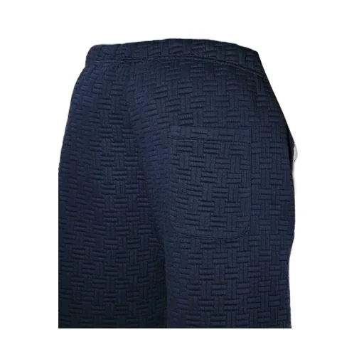 Weave Logo Embroidered Bermuda Shorts