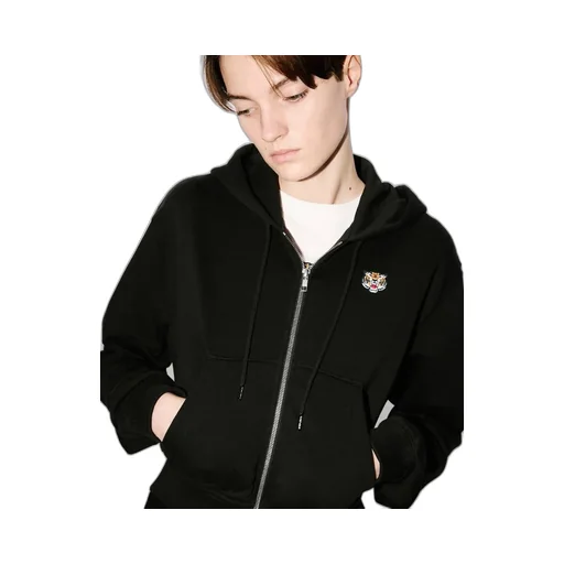 Tiger Patch Zip-Up Jacket