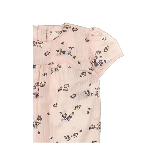 Short-Sleeved Jumpsuit