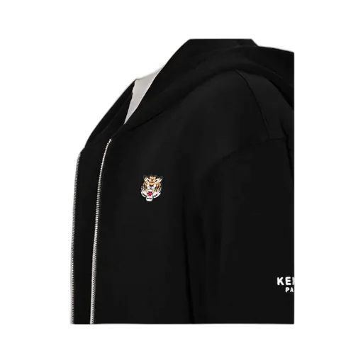 Tiger Patch Zip-Up Jacket