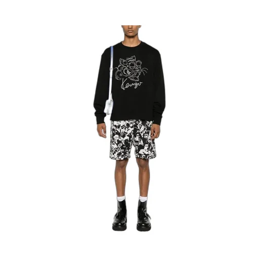 Crewneck Drop Shoulder Sweatshirt