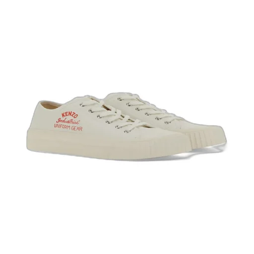 Logo-Printed Lace-Up Sneakers