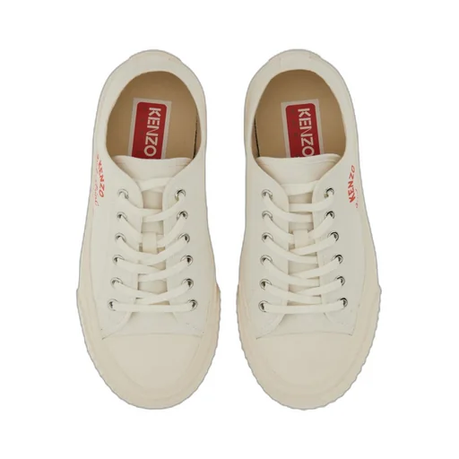 Logo-Printed Lace-Up Sneakers