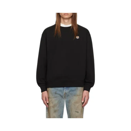 Lucky Tiger Embroidered Crewneck Sweatshirt