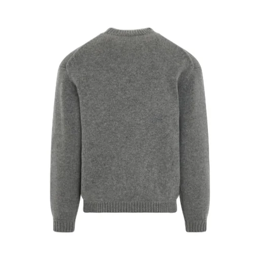 Round Neck And Long-Sleeved Sweater