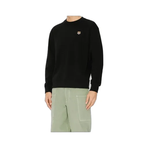 Lucky Tiger Embroidered Crewneck Sweatshirt