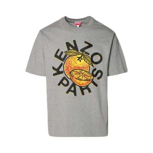 Maxi Logo Printed Crewneck T-Shirt