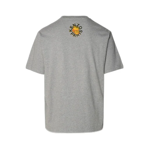 Maxi Logo Printed Crewneck T-Shirt