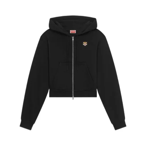 Tiger Patch Zip-Up Jacket