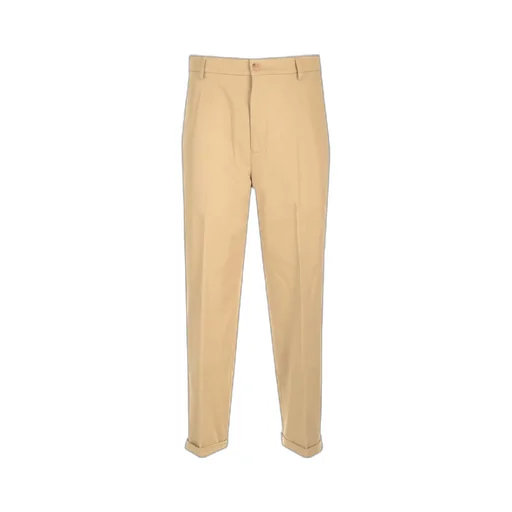 Logo Patch Straight-Leg Trousers
