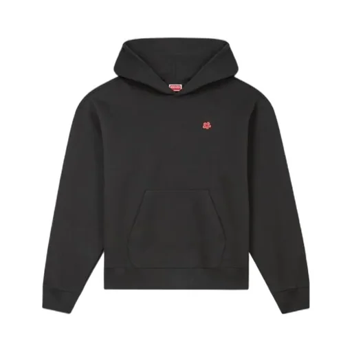 Boke Flower Embroidered Oversized Hoodie