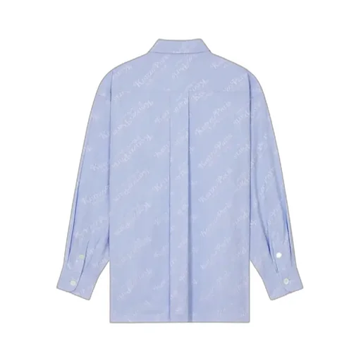All-Over Monogram Printed Buttoned Shirt