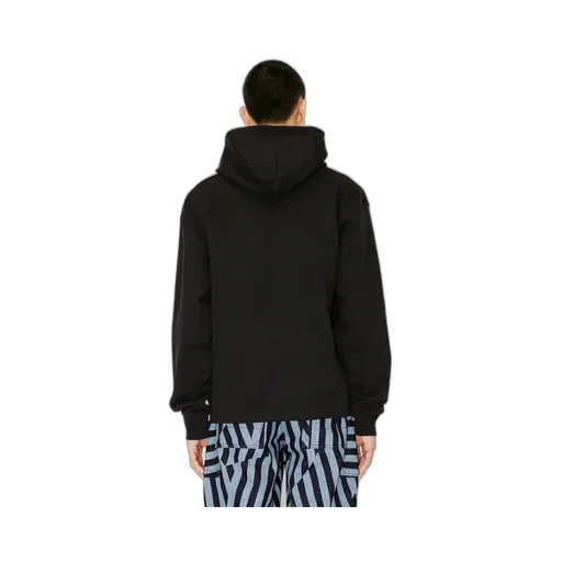 Target Logo-Embroidered Drop Shoulder Hoodie