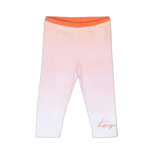 Gradient-Effect Logo Leggings