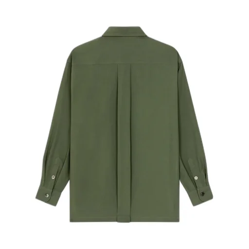 Boke Flower Embroidered Buttoned Shirt