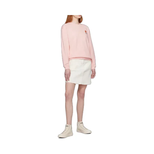 Logo Embroidered Crewneck Sweatshirt