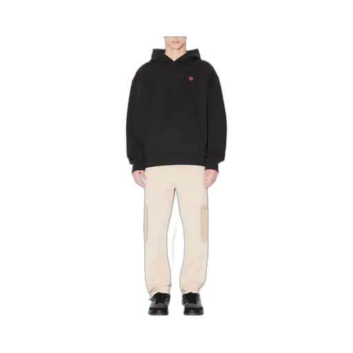 Boke Flower Embroidered Oversized Hoodie