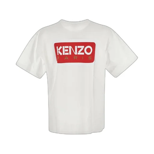 Oversized Logo Printed Crewneck T-Shirt