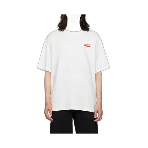 Oversized Logo Printed Crewneck T-Shirt