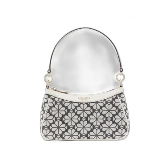 Floral Jacquard Crossbody Bag