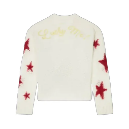 Jumper In Mixed Hairy Wool Alpaca Kenzo Cartoon