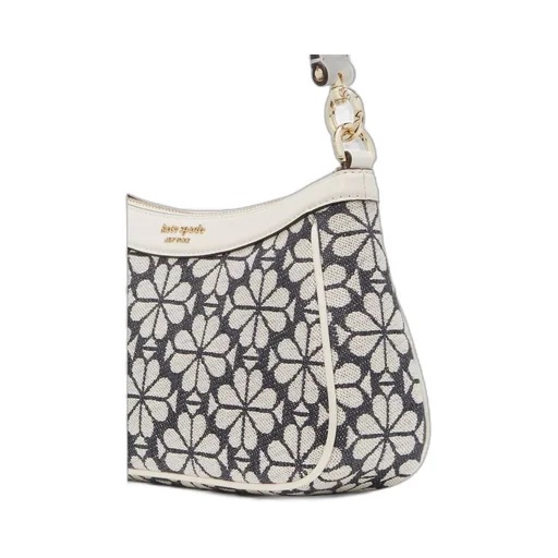Floral Jacquard Crossbody Bag