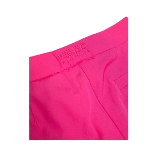 Logo-Embroidered Straight-Leg Tailored Trousers