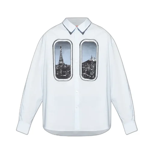 Graphic-Printed Shirt