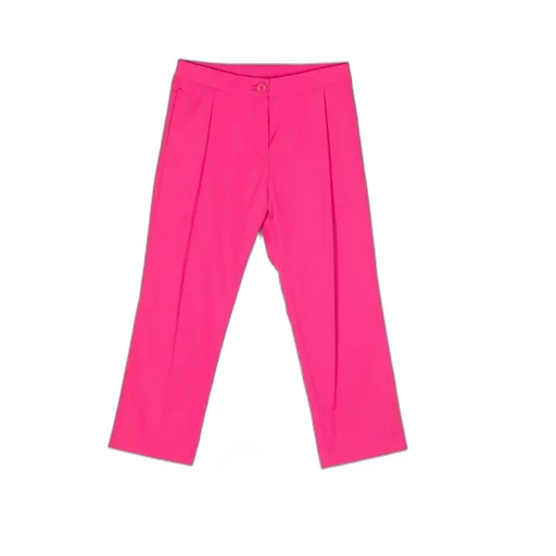 Logo-Embroidered Straight-Leg Tailored Trousers