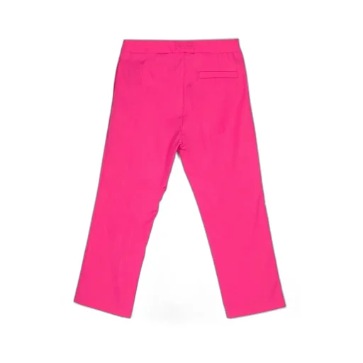 Logo-Embroidered Straight-Leg Tailored Trousers