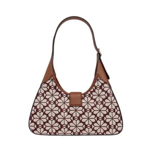 Nouveau Floral-Jacquard Shoulder Bag