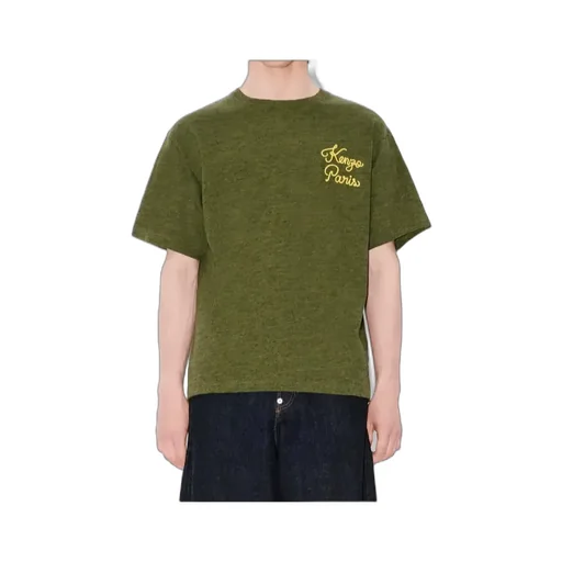 Kenzo Paris Chainstitch Embroidered T-Shirt