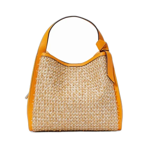 Medium Knott Tweed Leather Bag