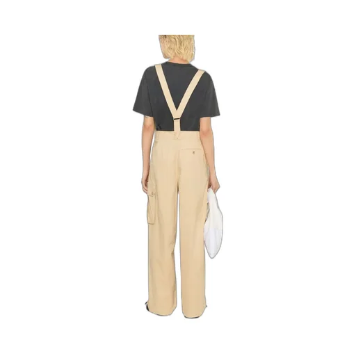 Strap Overalls And Casual Pants