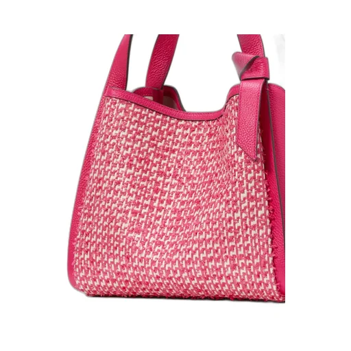 Medium Knott Tweed Leather Bag