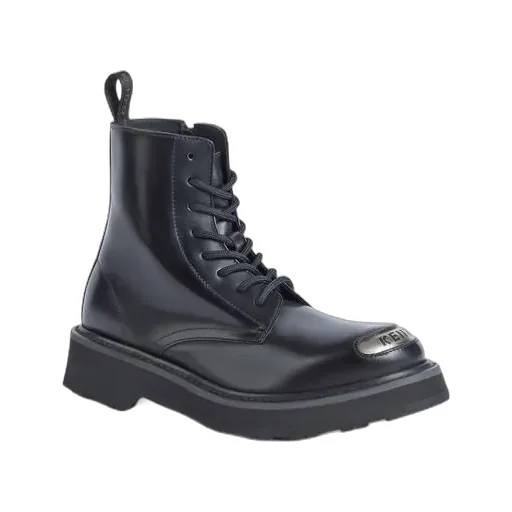 Smile Lace-Up Boots