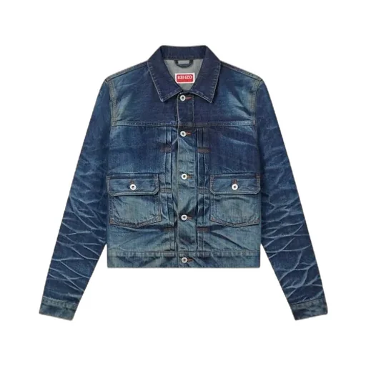 Logo Patch Denim Jacket