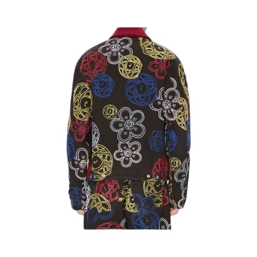 X Futura 2000 Embroidered Zip-Up Utility Jacket