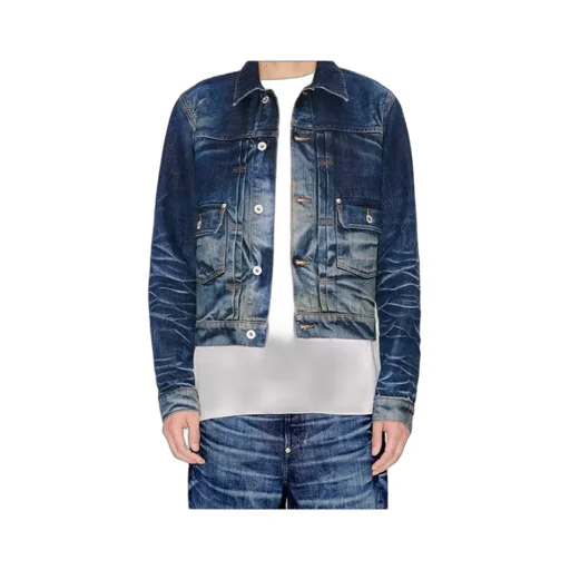 Logo Patch Denim Jacket