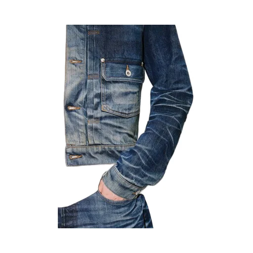 Logo Patch Denim Jacket