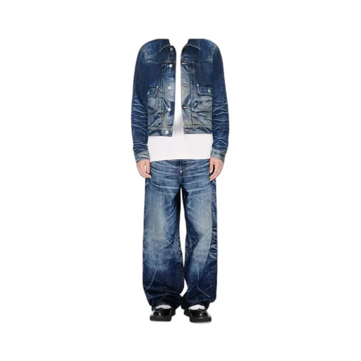 Logo Patch Denim Jacket