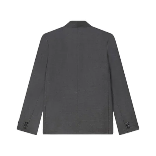 Adjusted Tailored Kimono Jacket In Wool Jacquard