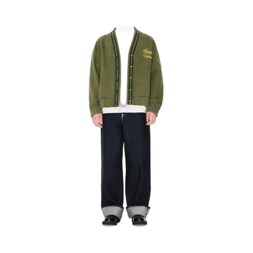 Paris Chainstitch Embroidered Cardigan
