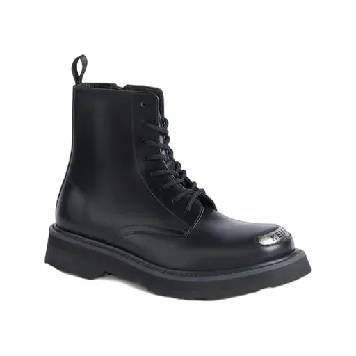 Smile Lace-Up Ankle Boots