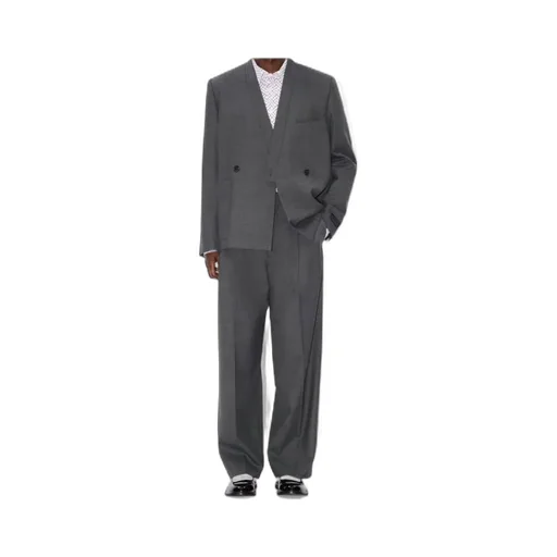 Adjusted Tailored Kimono Jacket In Wool Jacquard