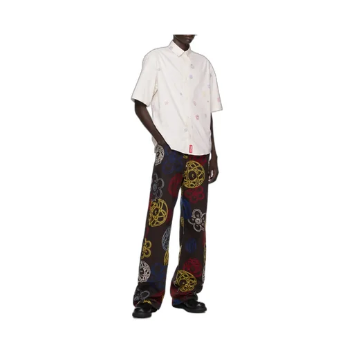 Embroidered Short Sleeve Shirt Kenzo X Futura 2000