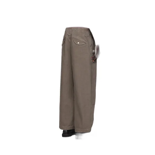 Wide-Leg Casual Pants