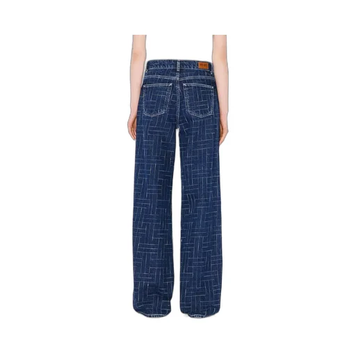 Ayame Wide Pants In Japanese Denim
