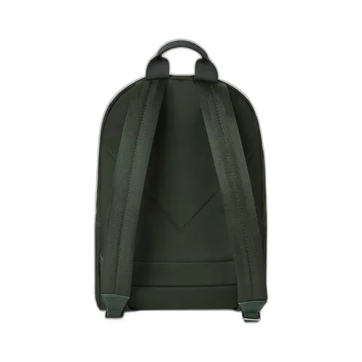 Logo Embroidered Zipped Backpack